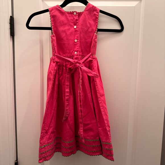 Karla Lacayo Pour VIVE LE FETE Girls Flamingo Dress Shocked - Picture 7 of 8